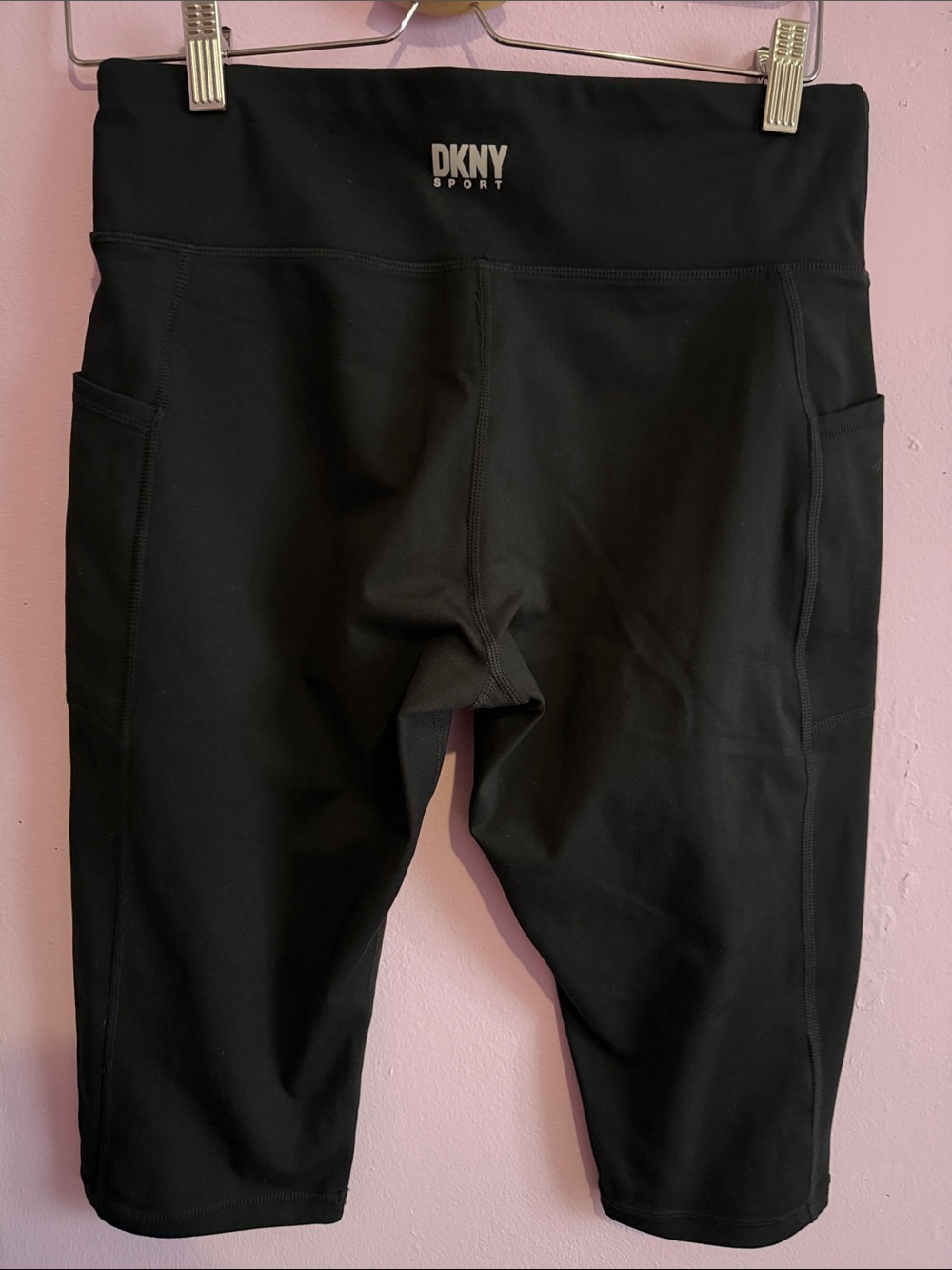 DKNY Black ' Performance Pocket Leggings